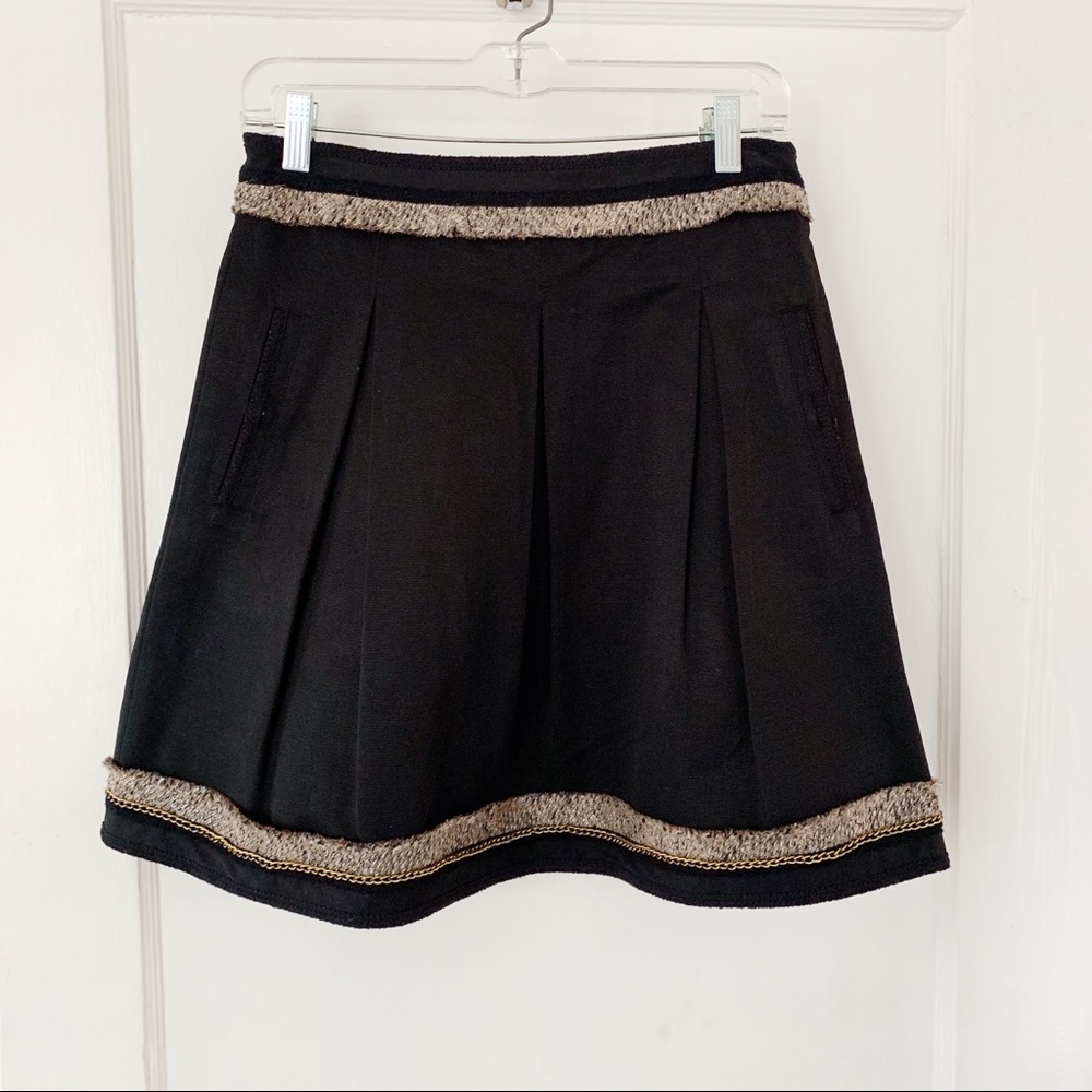 BCBG Maxazria High Waist Skirt W/ Pockets